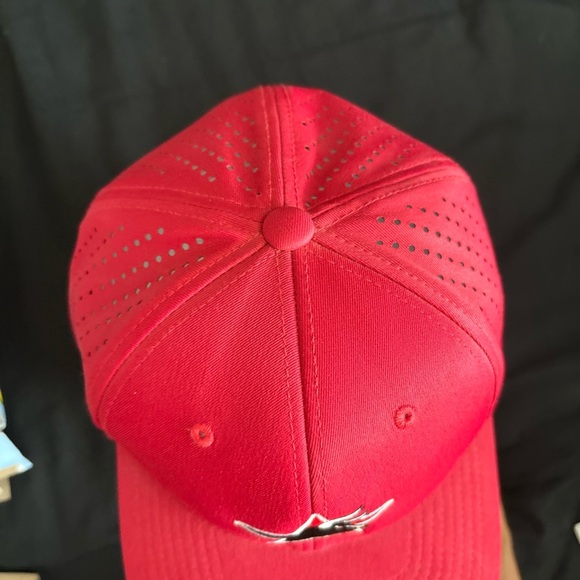 Vintage Pacific Headwear Style 474F Size L-XL Baseball Cap Red Bull Star Sporty - Picture 10 of 12